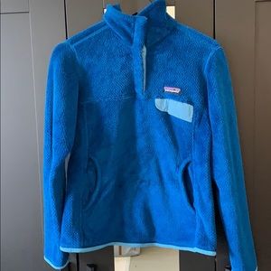 Patagonia Blue snap pullover